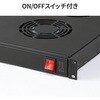 CP-SVFANUN6 冷却ファンユニット ラックマウント サンワサプライ 72561435