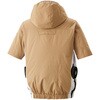 KF92630-KS086 空調風神服 半袖ブルゾン(10000mAhモバイルバッテリー&USBファンセット 2026)(KF92630) サンエス 72696350