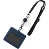 スマートフォン(汎用)ネックストラップ 「SHOULTY MULTI STRAP」 平紐タイプ (カードホルダー付属)  長さ調整 LEPLUS NEXT