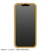 iPhone 13 Pro Max ガラス 10H全面保護 反射防止/ブラック レイ・アウト