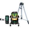 レーザーロボ LEXIA-E グリーン 51AR 受光器・三脚セット シンワ測定