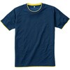 7367 接触冷感レイヤード半袖Tシャツ 小倉屋 72840647