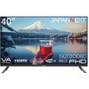 液晶ディスプレイ 40型/1920×1080/HDMI×2、USB×2/ブラック/スピーカー有/2年保証 JAPANNEXT