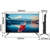 JN-V40TFHD-U 液晶ディスプレイ 40型/1920×1080/HDMI×2、USB×2/ブラック/スピーカー有/2年保証 JAPANNEXT 72874578