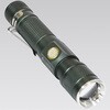 充電式LED懐中電灯 ズーム機能 バッテリー交換可能 専用ケース付き GOODGOODS(グッド・グッズ)