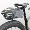 - OsmaR250 防水サドルバッグスモール  ブラック/グレー R250 72897356