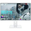 JN-IPS27G120U-HSPC6-W 27�^/3840�~2160/HDMI�~2�ADP�~1�AUSB-C�~1/�z���C�g/�X�s�[�J�[�L/2�N�ۏ� JAPANNEXT 72908091