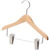 6533-10566 子供用木製ハンガー 木地仕上げ ストア・エキスプレス 72953467