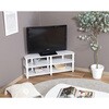 52270 フィット コーナーTV台 オークWH 不二貿易 73025815