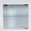 54909 コレクションボックス(前板ガラス) オークWH 不二貿易 73026269