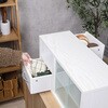 52284 カウンター上収納ラック 60幅 オークWH 不二貿易 73026680