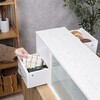 52288 カウンター上収納ラック 120幅 オークWH 不二貿易 73026716