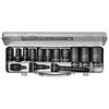 TBP4M11TPA 12.7sq.インパクトレンチ用ソケットレンチセット(セミディープ薄肉)[14コ組] KTC 73071819