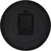 70475 電波掛時計 シンプル 25cm BK 不二貿易 73225891