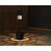 38438 LEDソーラーライト H95cm プランター付 不二貿易 73225936