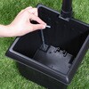 38438 LEDソーラーライト H95cm プランター付 不二貿易 73225936
