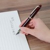 110825230 プロフィットカジュアルL ステイブル 金 万年筆 クリアレッド セーラー万年筆 73272240