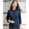 GOBL-2601-K3 オーバーブラウス 七分袖 レディース 制服 事務服 サーヴォ(旧:サンペックスイスト) 73297187