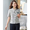 GOBL-2602-A3 オーバーブラウス 半袖 レディース 制服 事務服 サーヴォ(旧:サンペックスイスト) 73297266