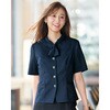GOBL-2602-K3 オーバーブラウス 半袖 レディース 制服 事務服 サーヴォ(旧:サンペックスイスト) 73297406