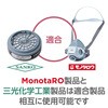Mono-GH716M 防毒マスク スカイマスク Mono-GH716 モノタロウ 73411820