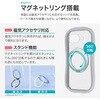 LN-M26SP1VMMSSV Google Pixel 10a 360度回転スタンド付き・耐衝撃ハイブリッドケース 「ViAMO mag swing」 ライトグレー MSソリューションズ 73470970