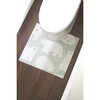 - スキマにピタっ!拭けるPVCトイレマット オカトー 73471006