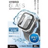 AW-25EFCGEBK アップルウォッチ フルカバー SE 第3世代 / 第2世代 [ 40mm ] 耐衝撃PCフレーム 指紋防止 飛散防止 防水 エレコム 73472501