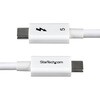 TBLT5MM1M240WWH Thunderbolt 5ケーブル/8K60Hz/80Gbps 最大120Gbps/240W PD StarTech.com 73477270