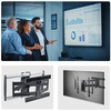 65SAP2-TV-WALL-MOUNT テレビ壁掛け金具/最大65インチ/耐荷重45kg/VESA 600×400対応/デュアル可動式アーム/多角度調整機能/超薄型スリム設計 StarTech.com 73477945