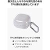 TWS-SO261UCCR SONY LinkBuds Clip ワイヤレスイヤホン ケース ソフト 耐衝撃 カバー 落下防止 カラビナ付き エレコム 73478250