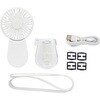 MFPL2-WHHM1 ヘルメット用送風ファン マイファンプラス ヘルメットキット MAGICOOL 73494858