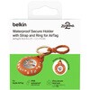 MSC021QCOG-DY AirTag用 キーリング&ストラップ付き 防水セキュアホルダー ズートピア BELKIN(ベルキン) 73494885