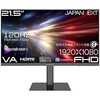 JN-215V120F-HSPC6 21.5型/1920×1080/HDMI×1、DP×1、USB-C×1/ブラック/スピーカー有/2年保証 JAPANNEXT 73495095