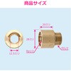 GA-JE074 これエエやん 厚口ザルボ (給水ソケット ツギタシソケット ザルボ 持ち出し 取出し 給水管 延長) GAONA(ガオナ) 73501718