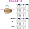 GA-JE074 これエエやん 厚口ザルボ (給水ソケット ツギタシソケット ザルボ 持ち出し 取出し 給水管 延長) GAONA(ガオナ) 73501718
