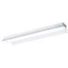LEDioc LEDベースライト (LEDユニット一体形) 20W形笠付形 FLR20形相当 800Lmタイプ 1灯用相当 (一般タイプ) 岩崎電気