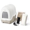 DFT-52 ラクリーン 炭脱臭ファン付き猫トイレ アイリスオーヤマ 73534128