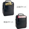 16482-01 ハンドル付き合皮ショルダー-縦型 ANDY HAWARD 73536876
