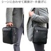 16482-01 ハンドル付き合皮ショルダー-縦型 ANDY HAWARD 73536876