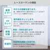 幅100×丈120cm 4枚組 【レースセットカーテン】 日本製 1級遮光 防炎 UVカット 断熱保温 遮像 ベルーイラージュセット ユニベール 73542397