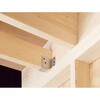 〔2×4用〕耐火天井根太受け金物 〔2×4用〕耐火天井根太受け金物 BXカネシン 73557745