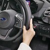 6850-16BK ハンドルカバー ディンプル丸形QK 円型 S・M兼用 ボンフォーム 73554139