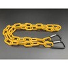 プラチェーン 定尺品 カラビナフック付 ラクテム