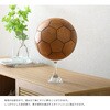HT-TSB-BR チーク材 サッカーボール オブジェ 【Orbelle-オーベル-】 ホームテイスト 73614391