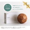 HT-TSB-BR チーク材 サッカーボール オブジェ 【Orbelle-オーベル-】 ホームテイスト 73614391