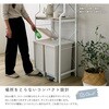 FRZ-T2R-WOK さわやかな 調節可能スライド棚付きごみ箱上ラック ホームテイスト 73616080