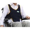 車いす用ワンタッチベルト キーパーエコ(メッシュ) フットマーク