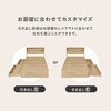 RB-1541BR 【一人暮らし・子供部屋におすすめ】 ベッド 収納付き シングル 2杯 引き出し付き 大容量 マットレス付き シングルベッド 萩原 73629940