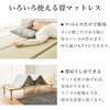 WB-7727SD-NAクラマ 【敷布団対応】 高さ3段階 すのこベッド 畳マットレスセット セミダブル 畳ベッド コンセント付き 棚 宮付き 萩原 73630116